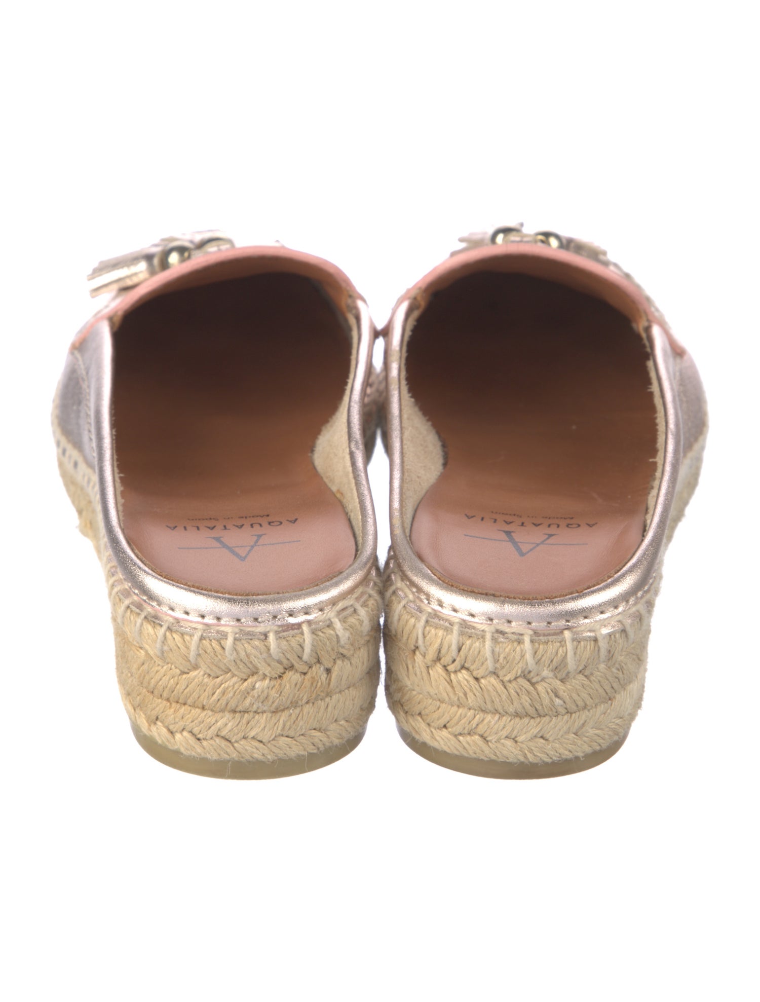 Aquatalia Leather Espadrilles